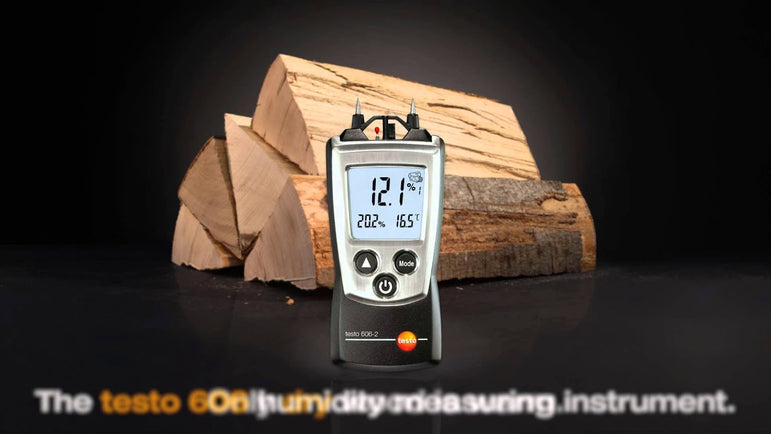 testo 606-2 - Material Moisture Meter with Temp & Humidity