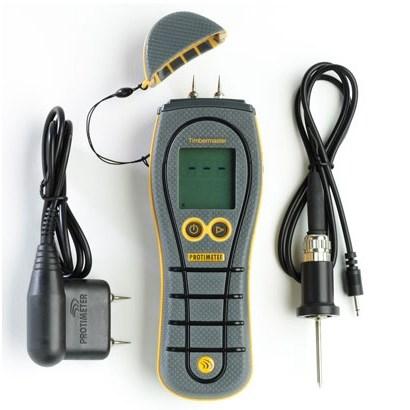 Protimeter Timbermaster Plus inc Temperature Probe Heavy Duty Moisture Probe & Zip Pouch BLD5605