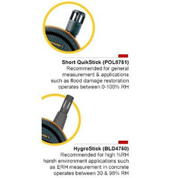 Protimeter BLD5802 Hygrostick Extension Lead 800mm Length for Connecting Hygrosticks To MMS3