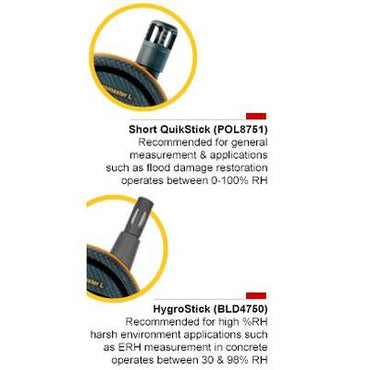 Protimeter BLD5802 Hygrostick Extension Lead 800mm Length for Connecting Hygrosticks To MMS3