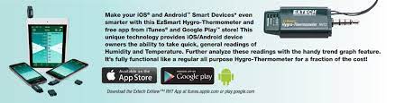 EZSMART THERMO-HYGROMETER - RHT3 - IOS Only