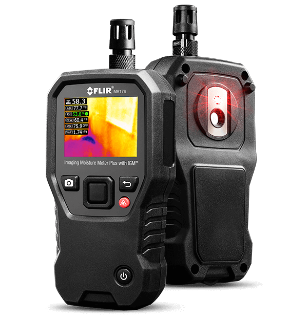 FLIR MR176: Infrared Guided Measurement (IGM) Moisture Meter with Replaceable Hygrometer