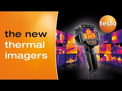 testo 872 - Thermal imager (320 x 240 pixels, App, laser)