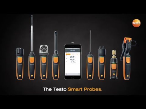 testo 510i - differential pressure measuring instrument with smartphone operation