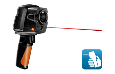 testo 872 - Thermal imager (320 x 240 pixels, App, laser)