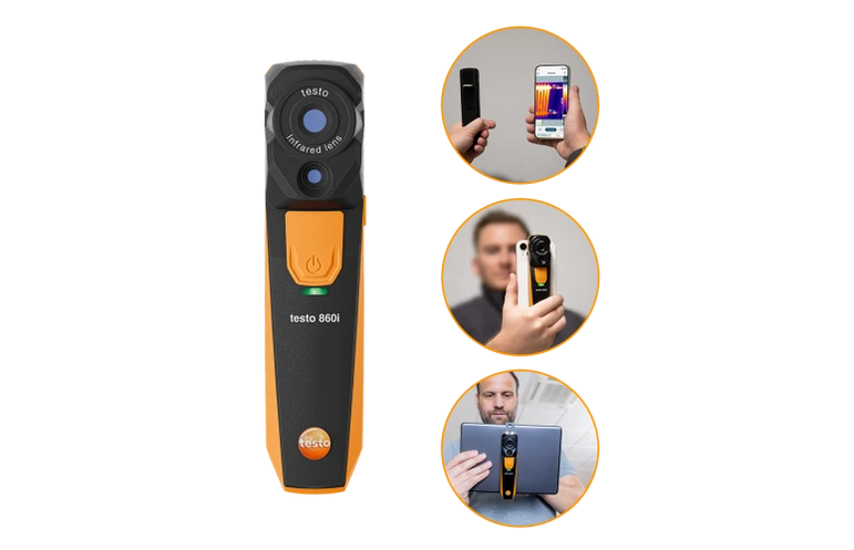 testo 860i kit - Wireless thermal imager for smartphones