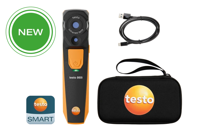 testo 860i kit - Wireless thermal imager for smartphones