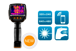testo 883-2 - Thermal imager (320 x 240 pixels) with 42° lens and accessories