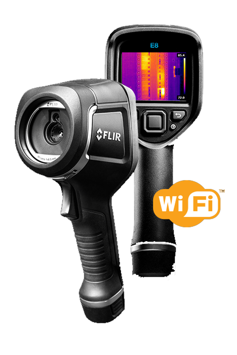 FLIR E8-XT: Infrared Camera With Extended Temperature Range