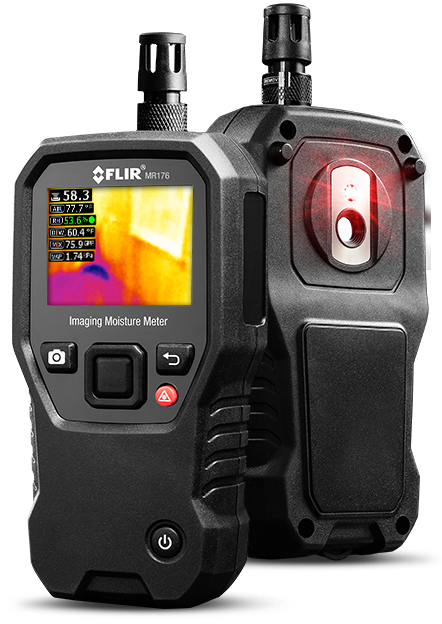 FLIR MR176: Infrared Guided Measurement (IGM) Moisture Meter with Replaceable Hygrometer