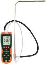 Extech HD350 Pitot Tube Anemometer + Differential Manometer